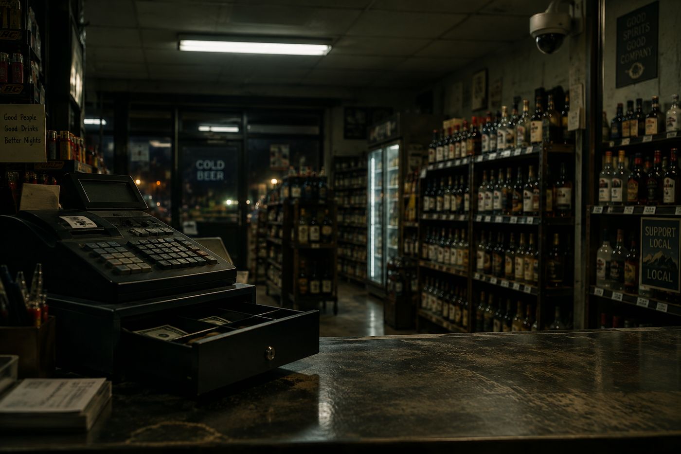 Citrus Liquors in Inverness, Florida, site of alleged staged Michael Myers mask robbery