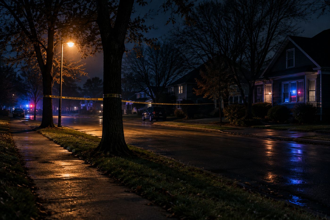 Van Buren Township, Michigan, apartment building where Frances Beatty was fatally shot