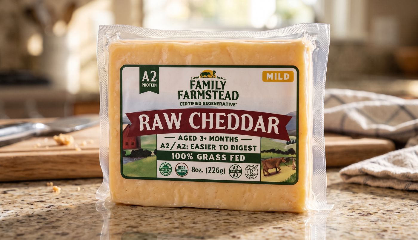 Raw cheddar cheese recall