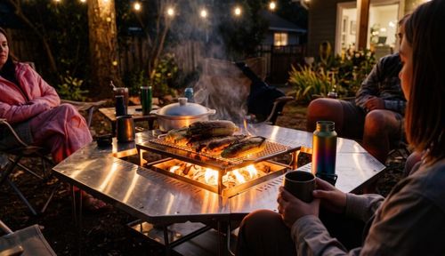 Snow Peak Takibi Propane Fireplace Inserts Recalled After Lava Rocks Explode